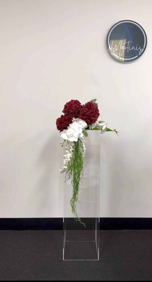 3P5 - Acrylic Square Clear Plinth