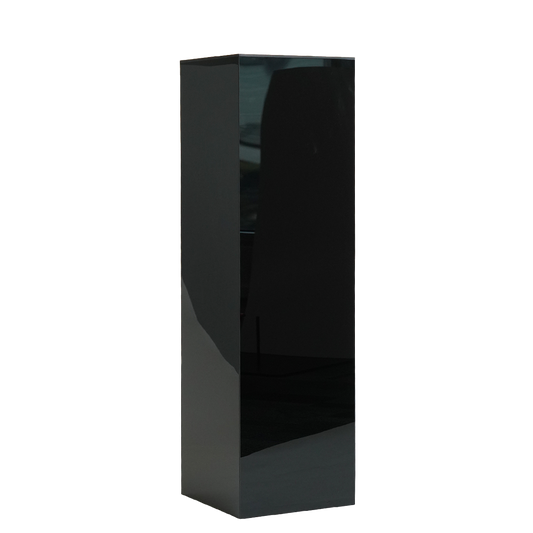 3P4-Acrylic Square Plinth - Gloss Black